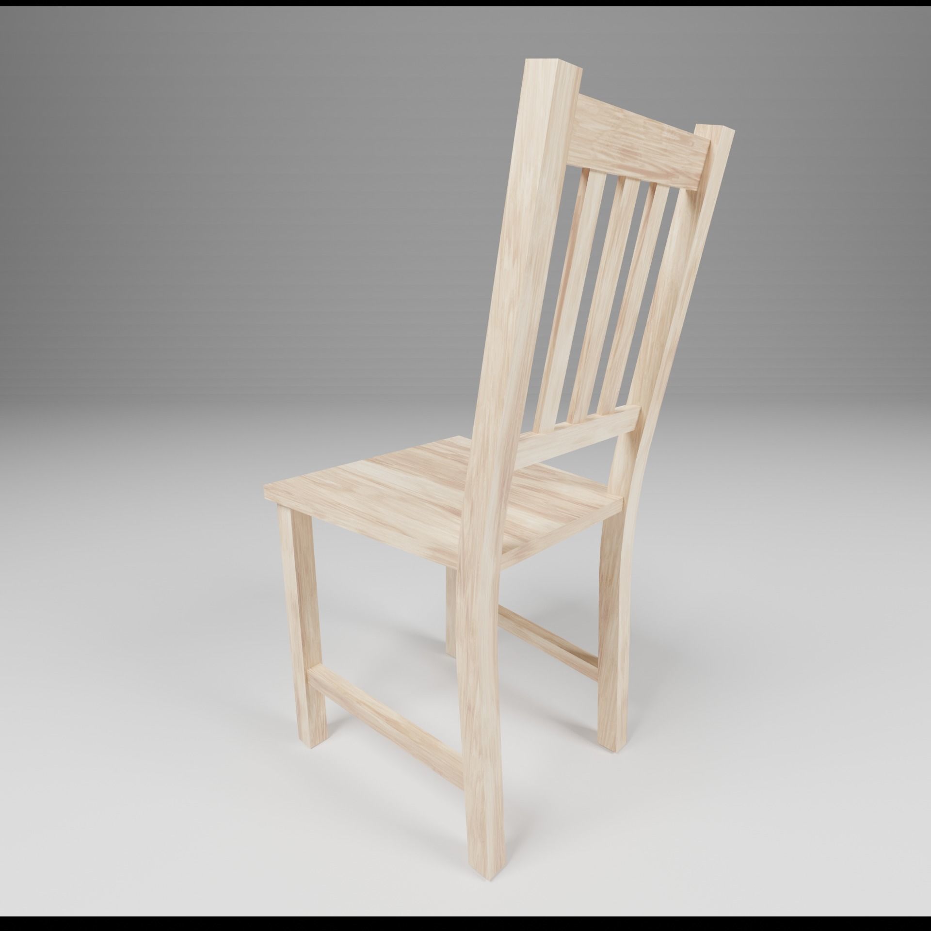 Chair Stefan Free low-poly 3D model_2
