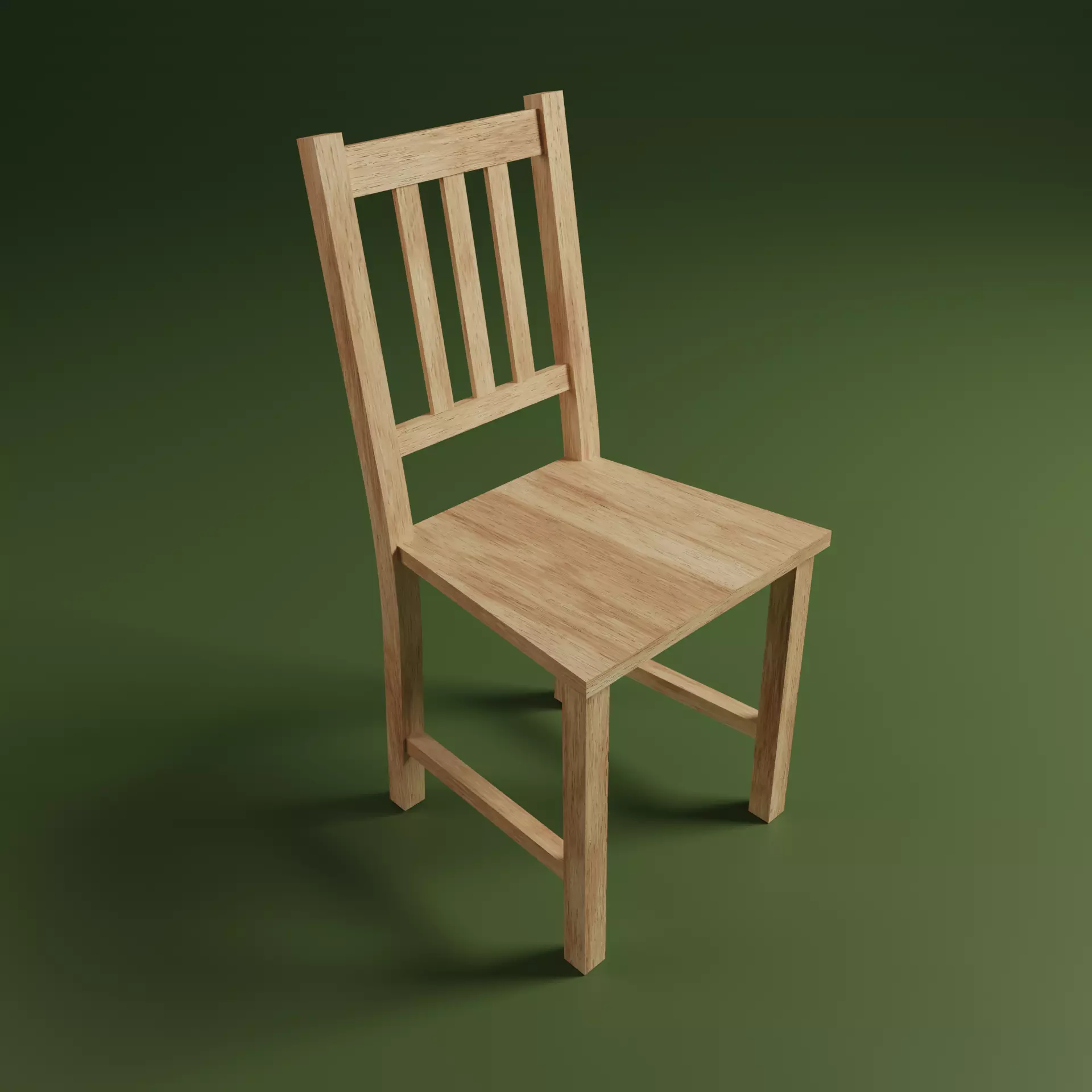 Chair Stefan Free low-poly 3D model_0