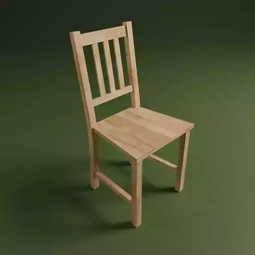 Chair Stefan Free low-poly 3D model Chair Stefan Free low-poly 3D model
