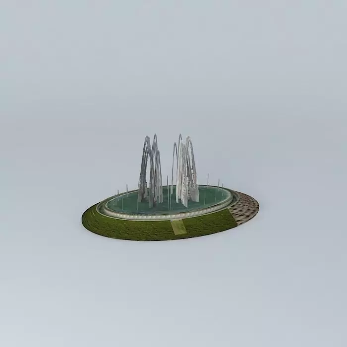 Source park Juan XXIII Free 3D model