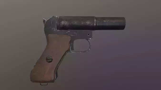Soviet signal pistol - SPSh-43