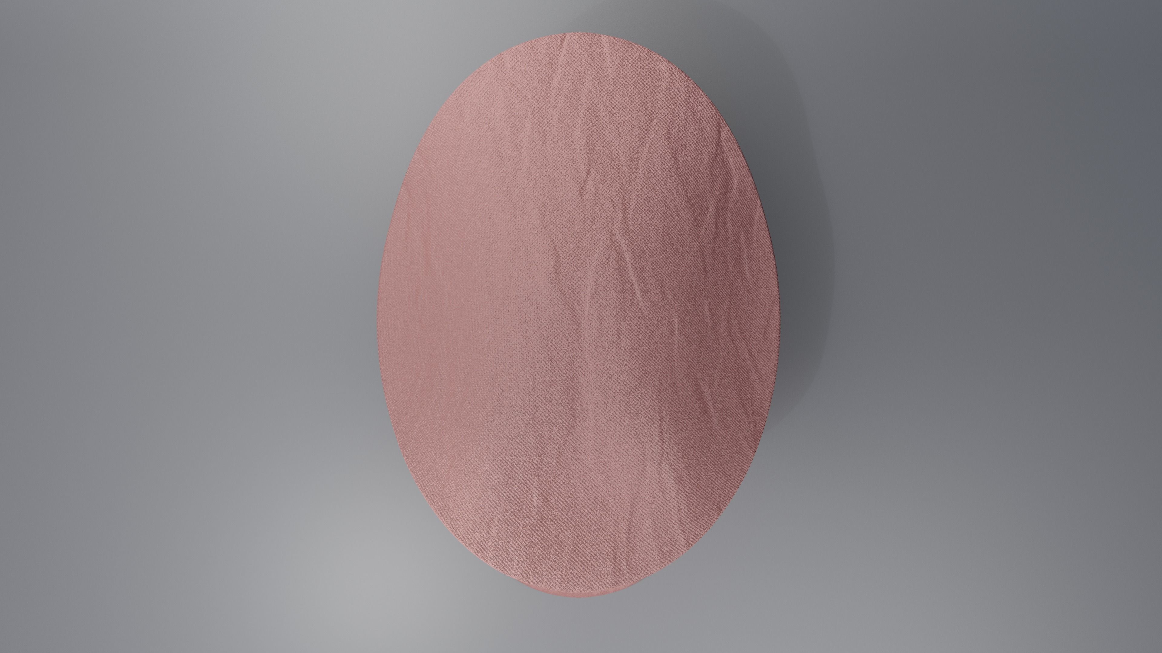 Old Fashioned worn Postmans Hat 3D model_12