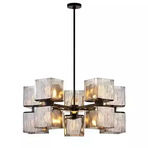 Crate and Barrel - Ava Large Chandelier 3D model