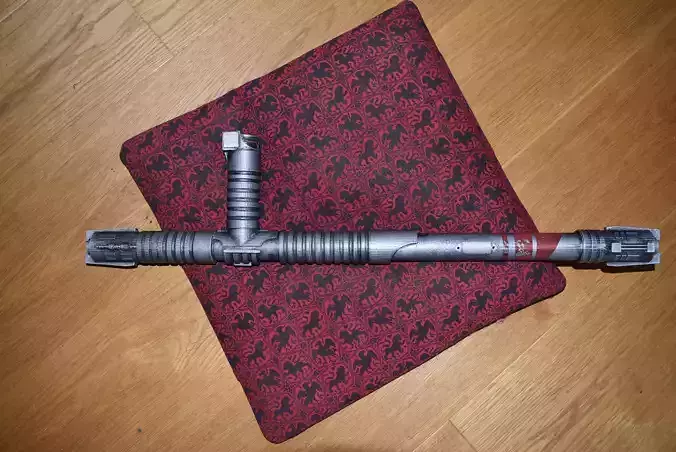 Shockbaton star wars light saber on pillow