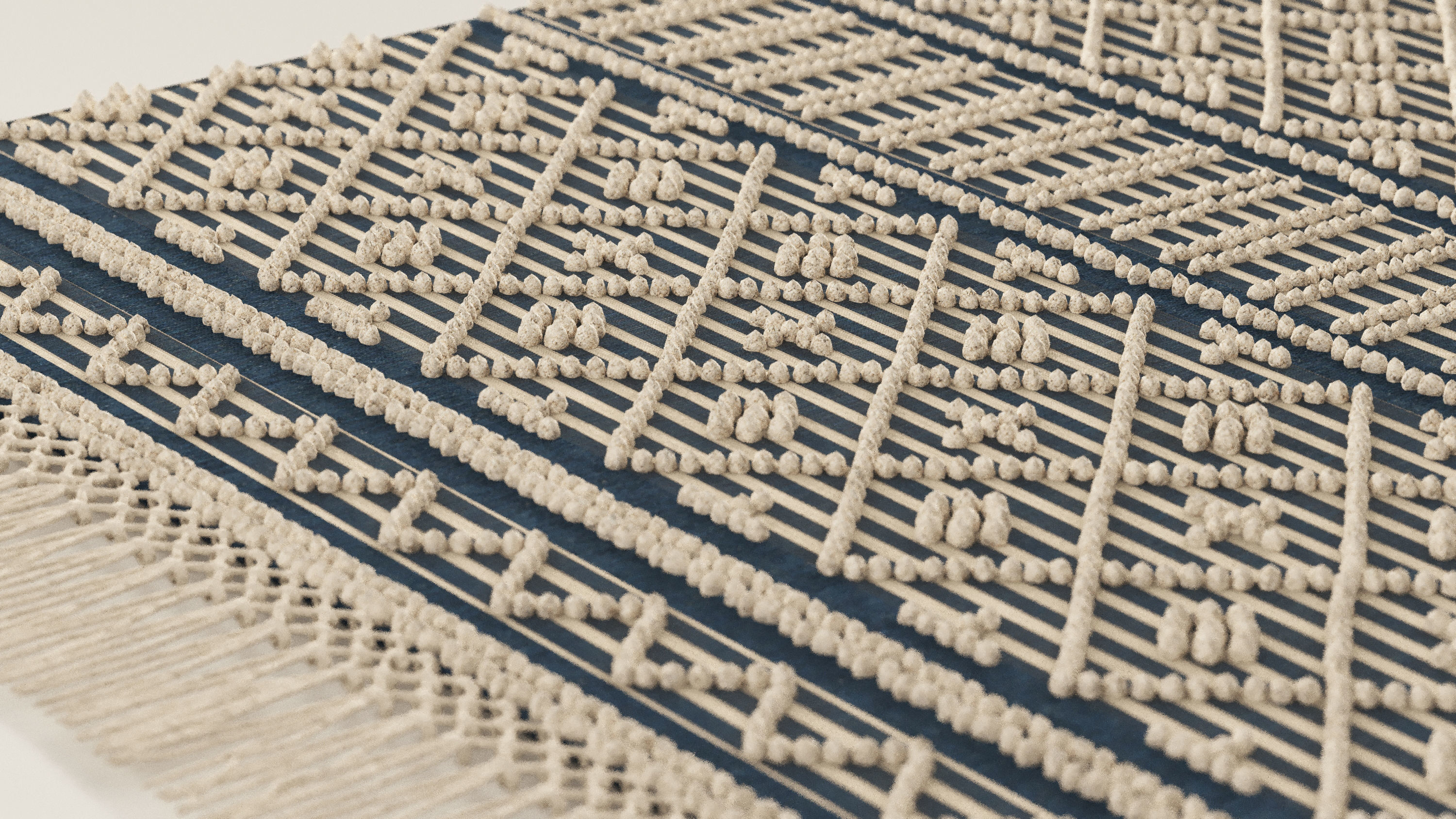 Surya Farmhouse Tassel Row 3D model_1