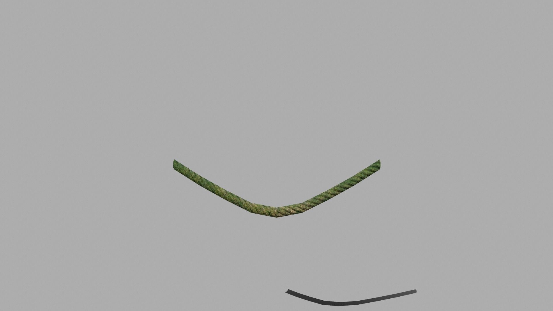 Wood Set stone column Low-poly 3D model_11