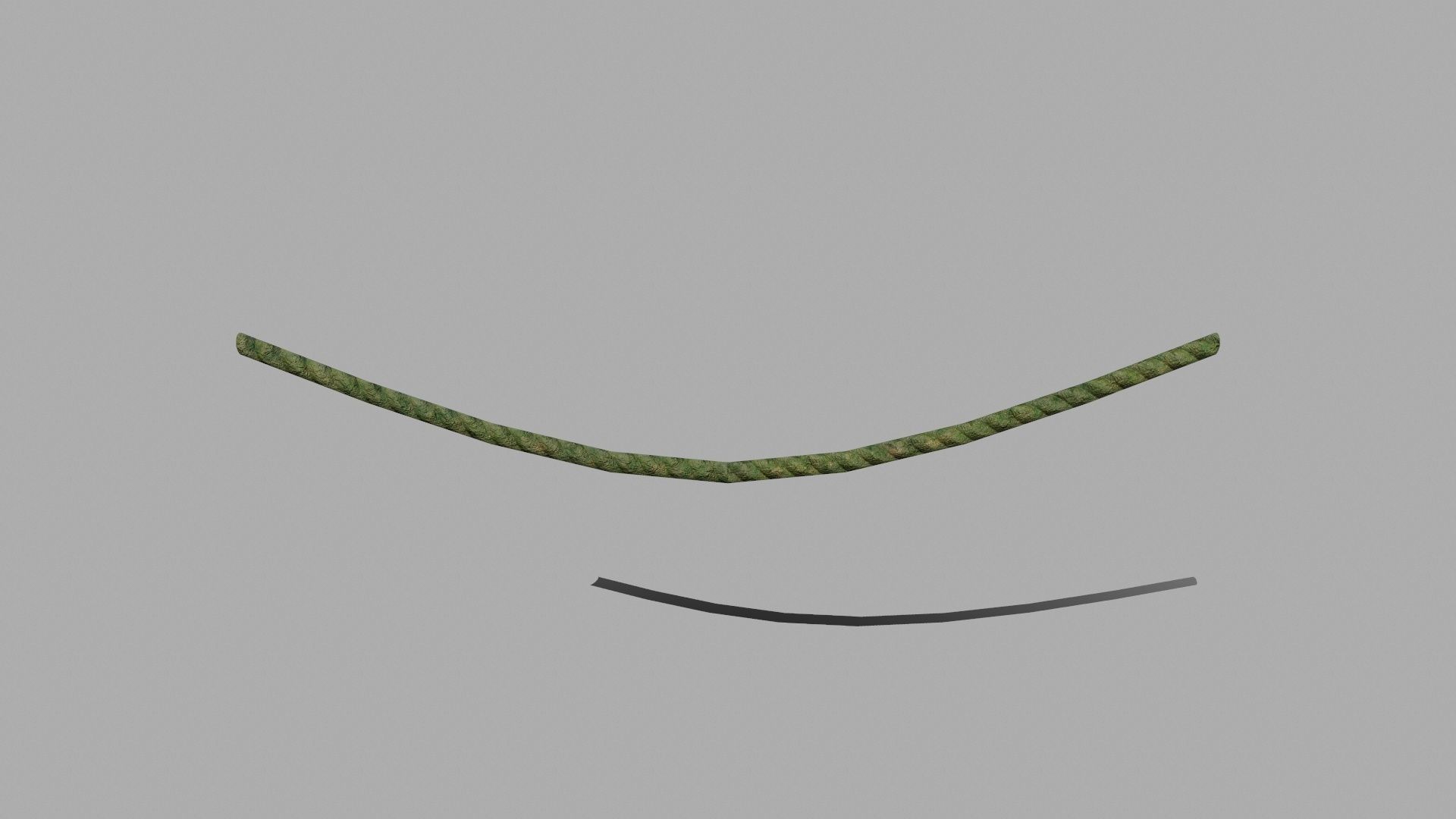 Wood Set stone column Low-poly 3D model_6