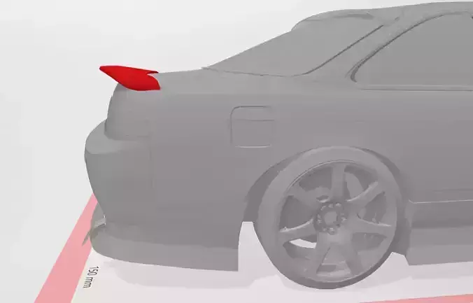 SuperMade Style wing for RC  3D print model
