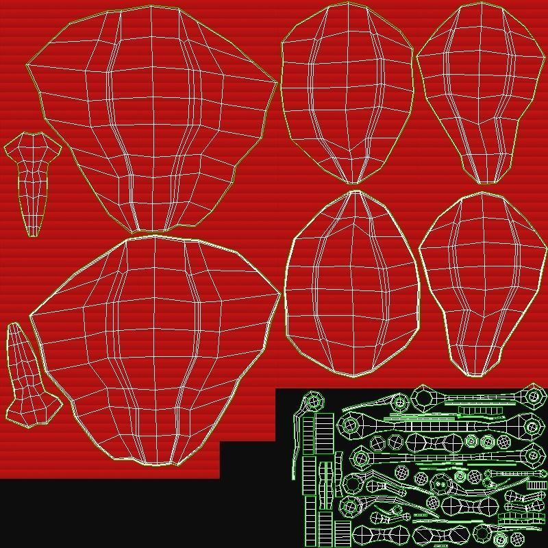 Mechanical Rose 3D model_28