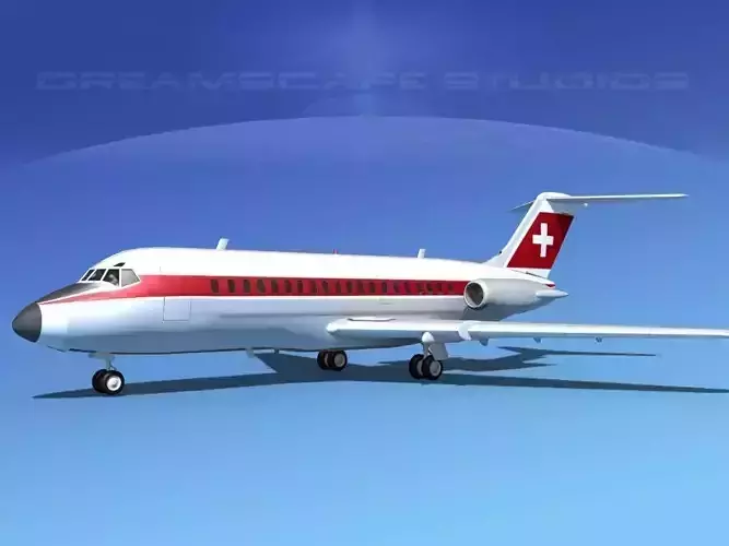 Douglas DC-9-20 Swissair