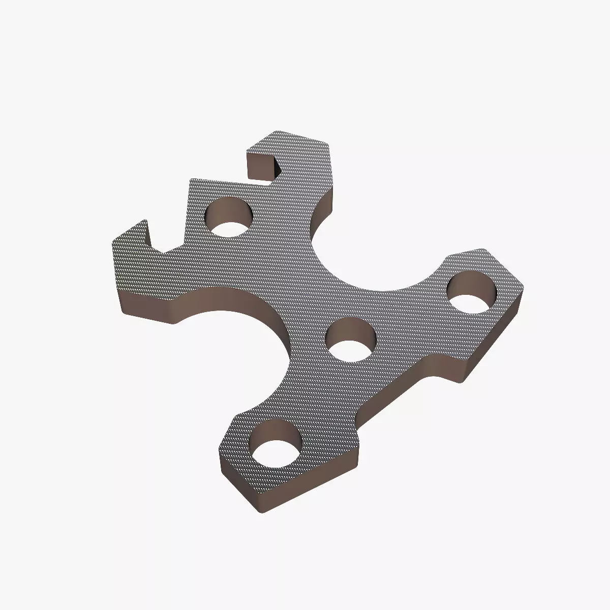 Brass knuckles pseudo tool 3D print model