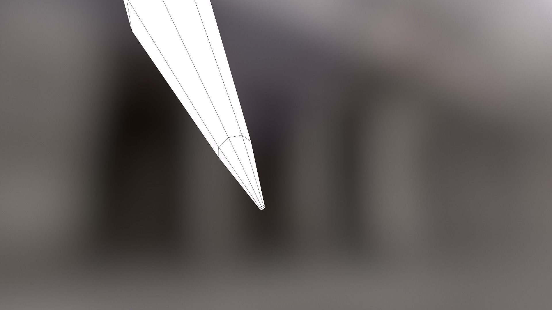 Deboning Hook Low-poly 3D model_22