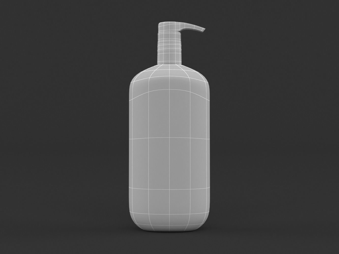 Dove Shampoo and Conditioner 3D model_8