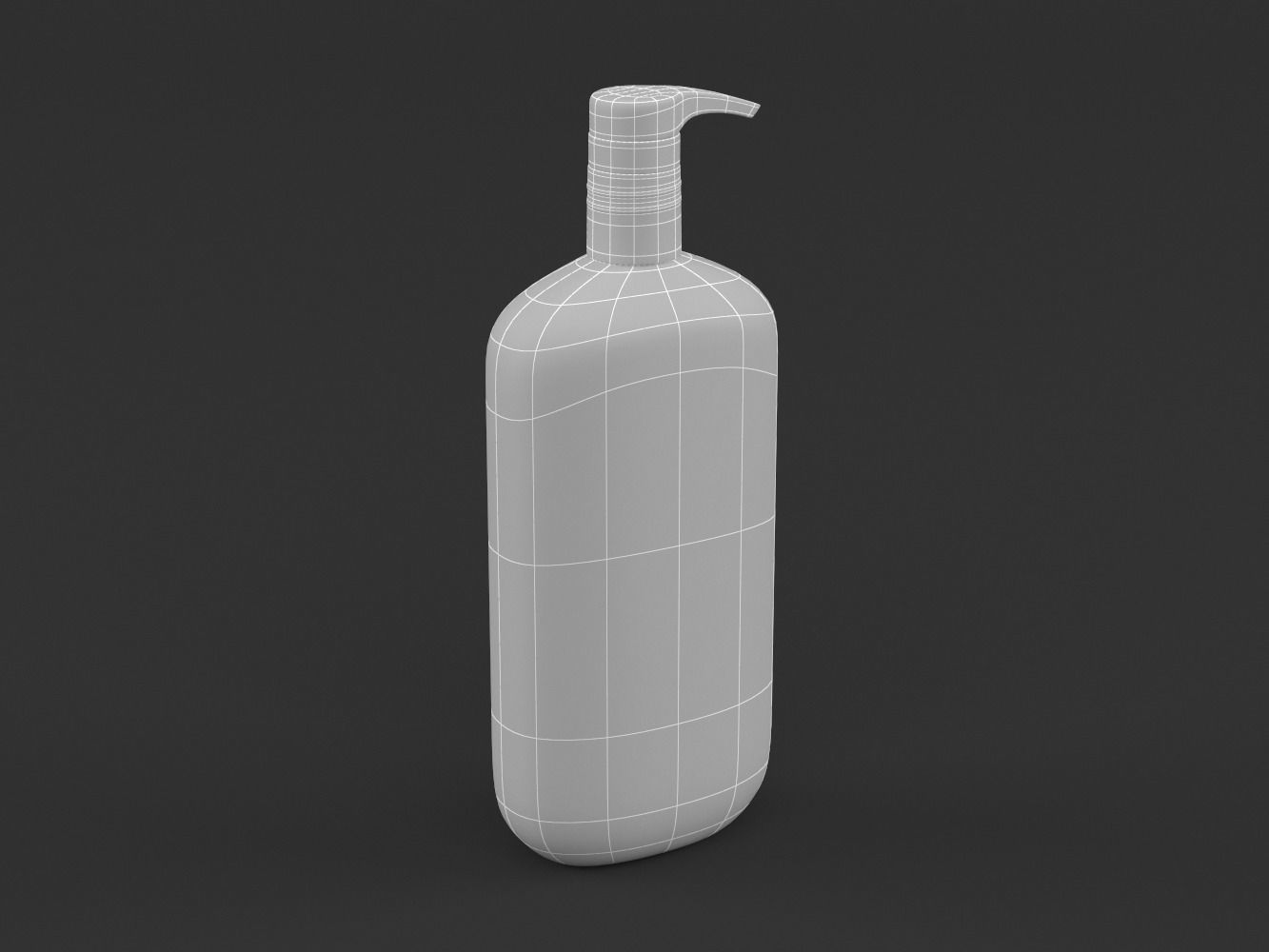 Dove Shampoo and Conditioner 3D model_10