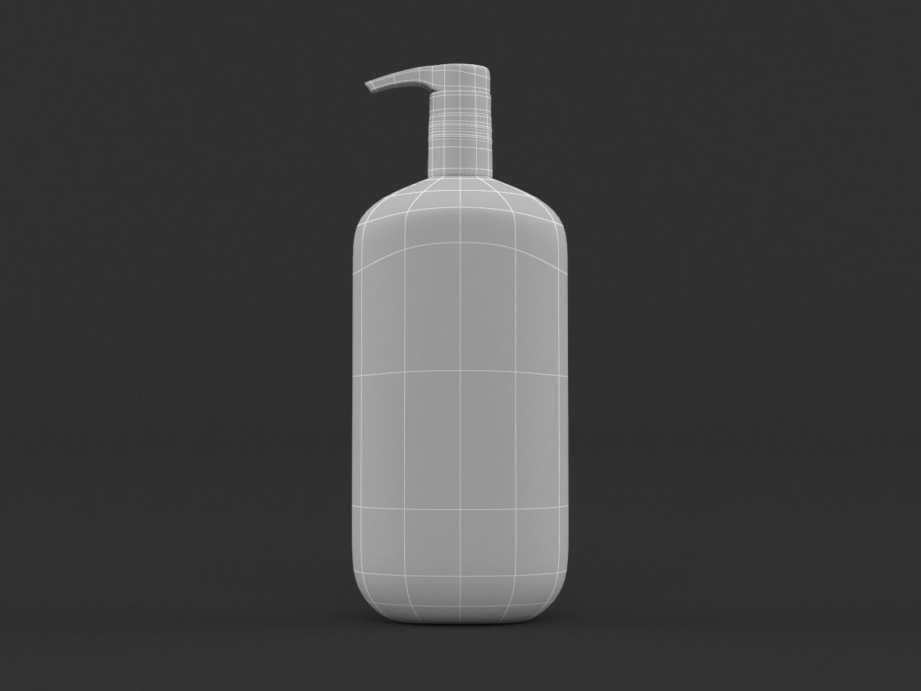 Dove Shampoo and Conditioner 3D model_9