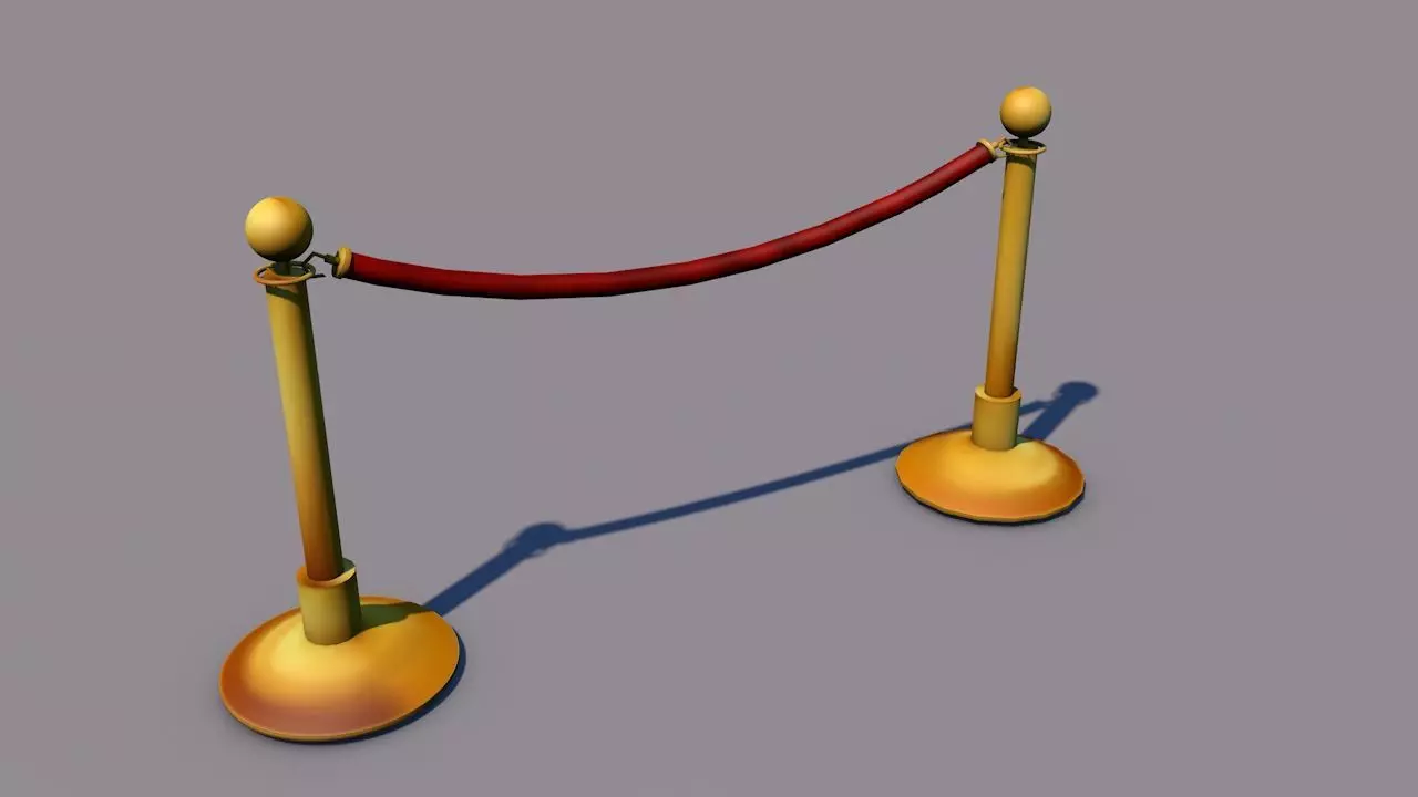 Simple barrier 3D print model