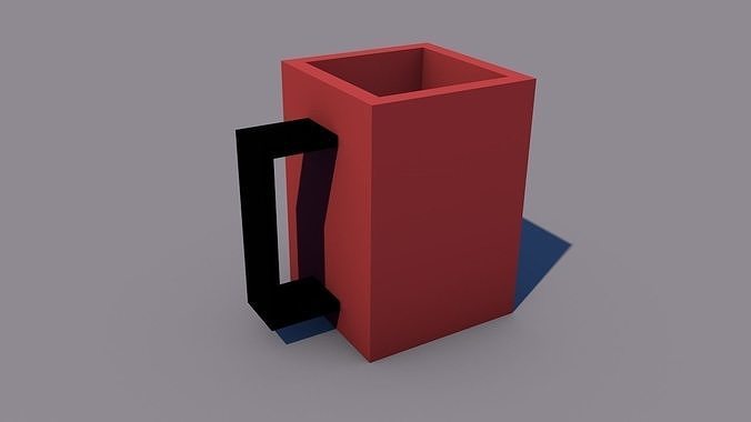The cup coffee mug Free 3D print model