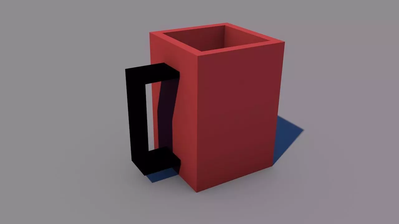 The cup coffee mug Free 3D print model