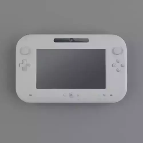 Wii U Controller 3D model