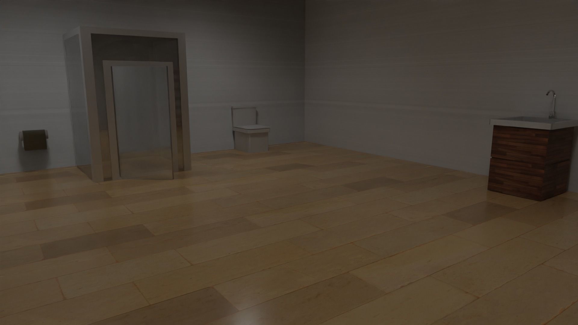 Gamer House 3D model_1