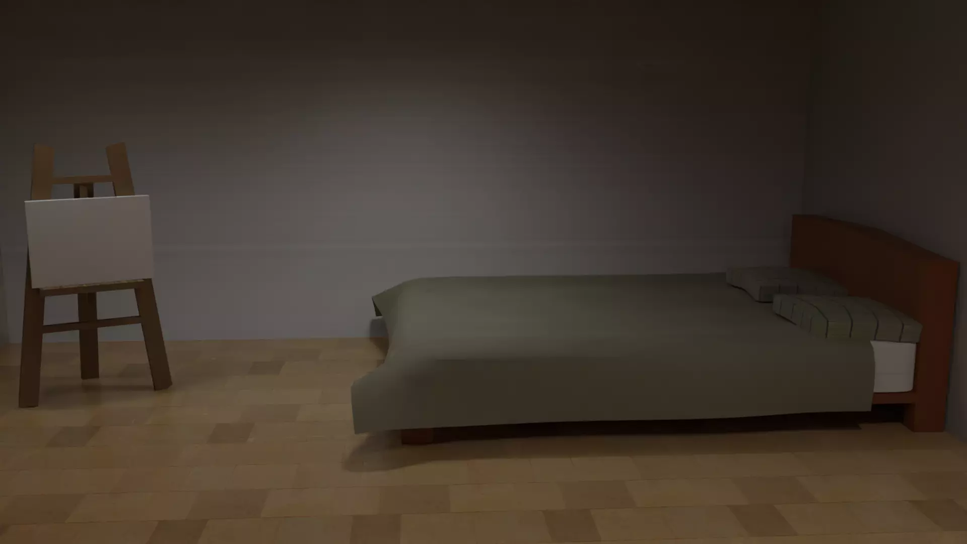 Gamer House 3D model_0
