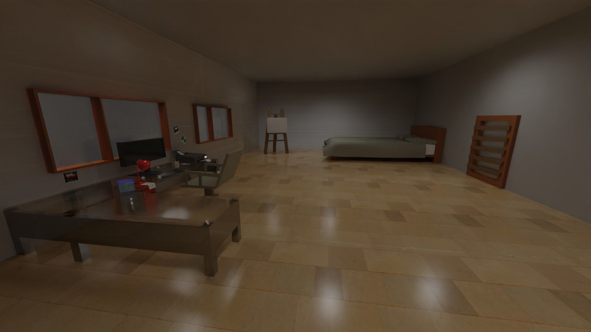 Gamer House 3D model_5