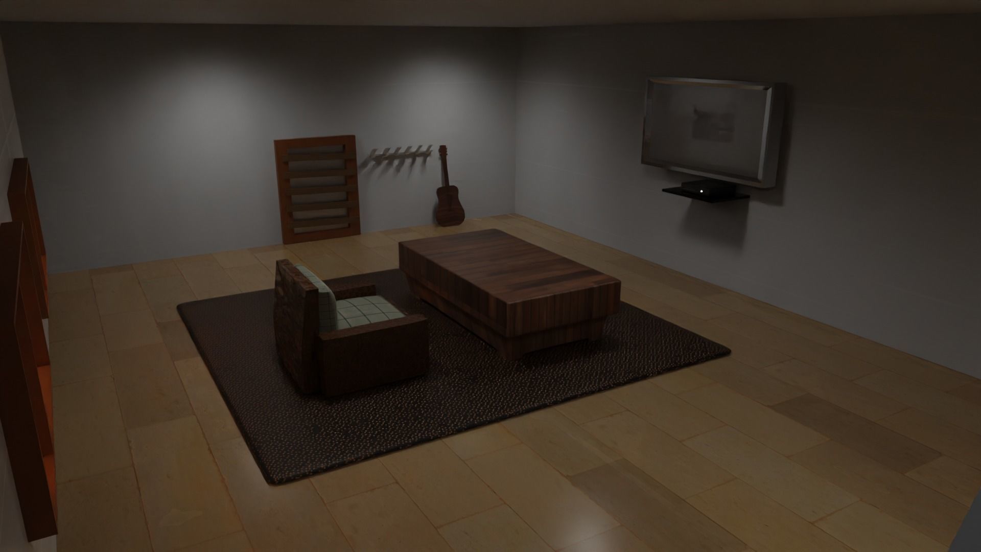 Gamer House 3D model_7