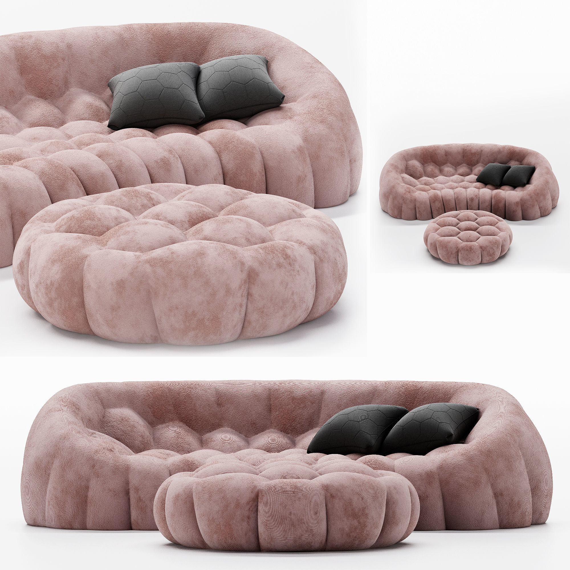 BUBBLE CANAPE 3D model_7