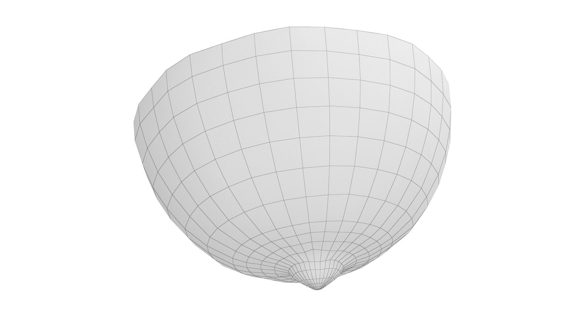 Lime half 3D model_7