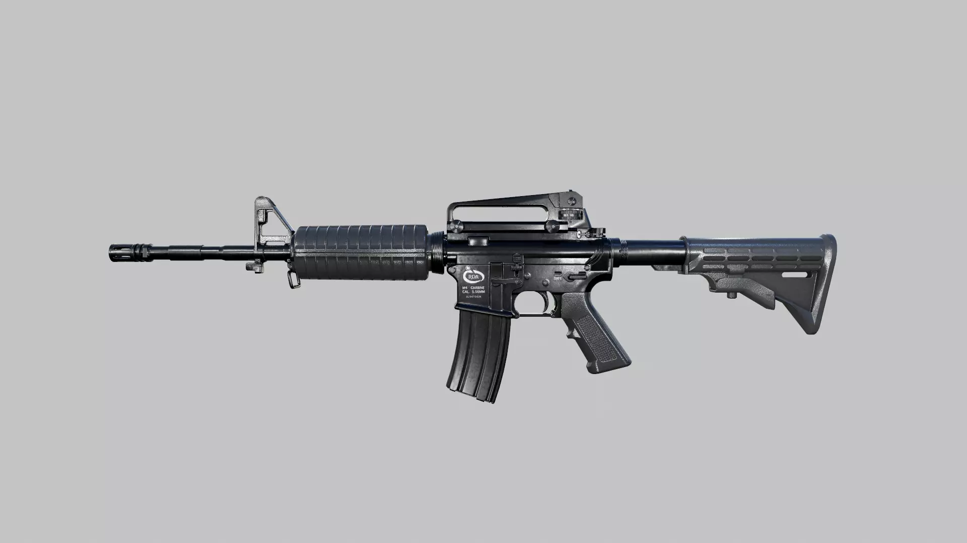 M4A1 Rifle 3D model_0
