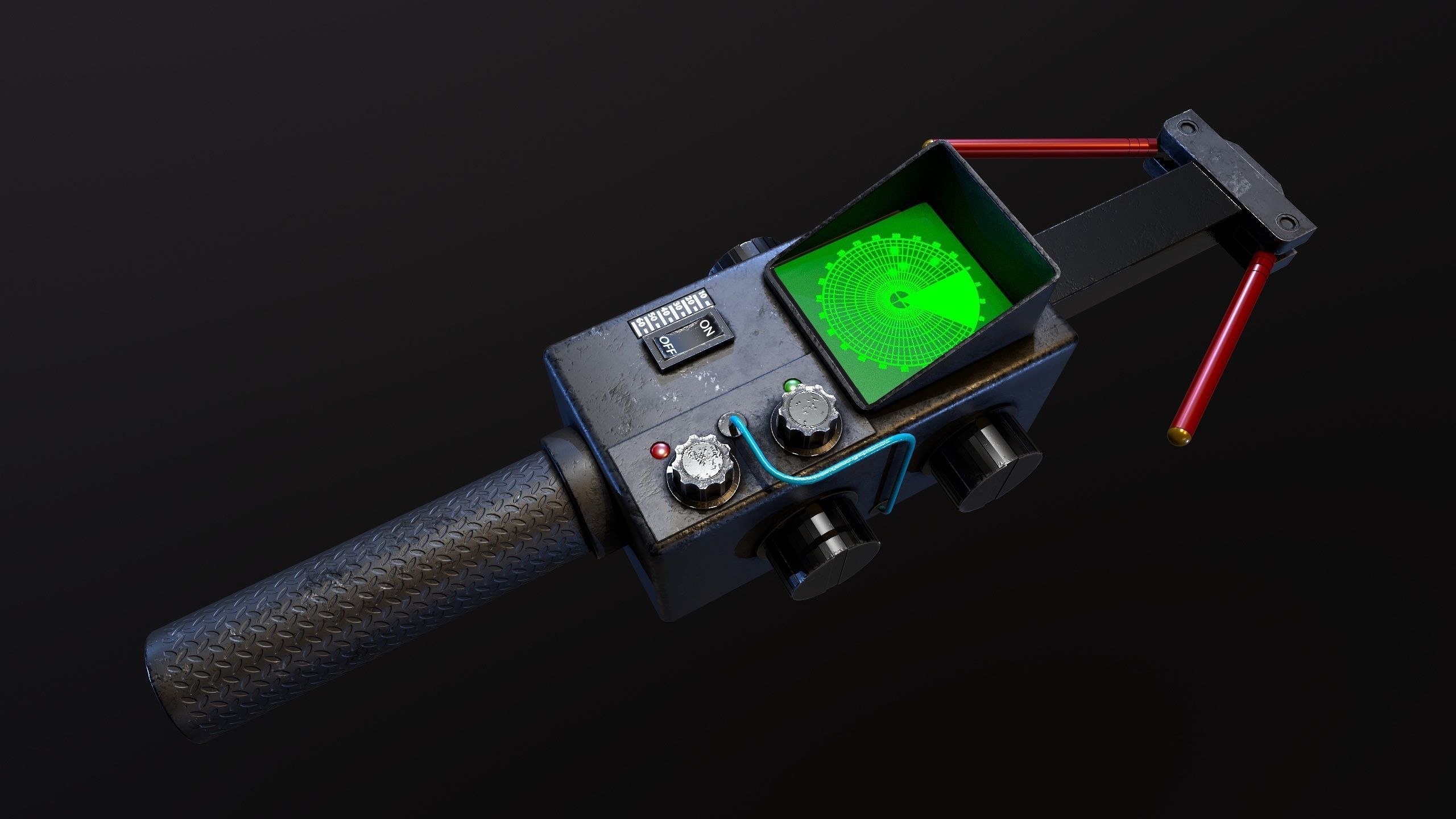 PKE Meter Ghostbusters  3D model_1