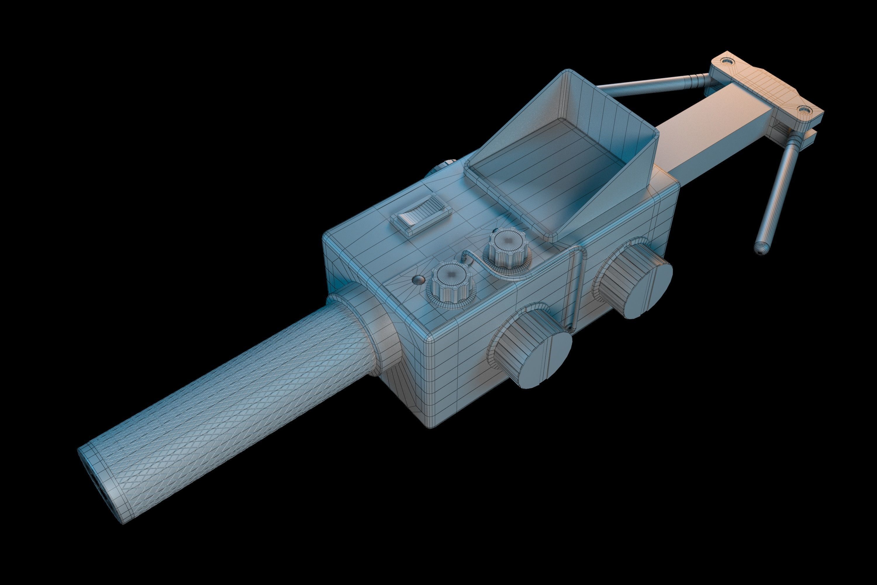 PKE Meter Ghostbusters  3D model_8