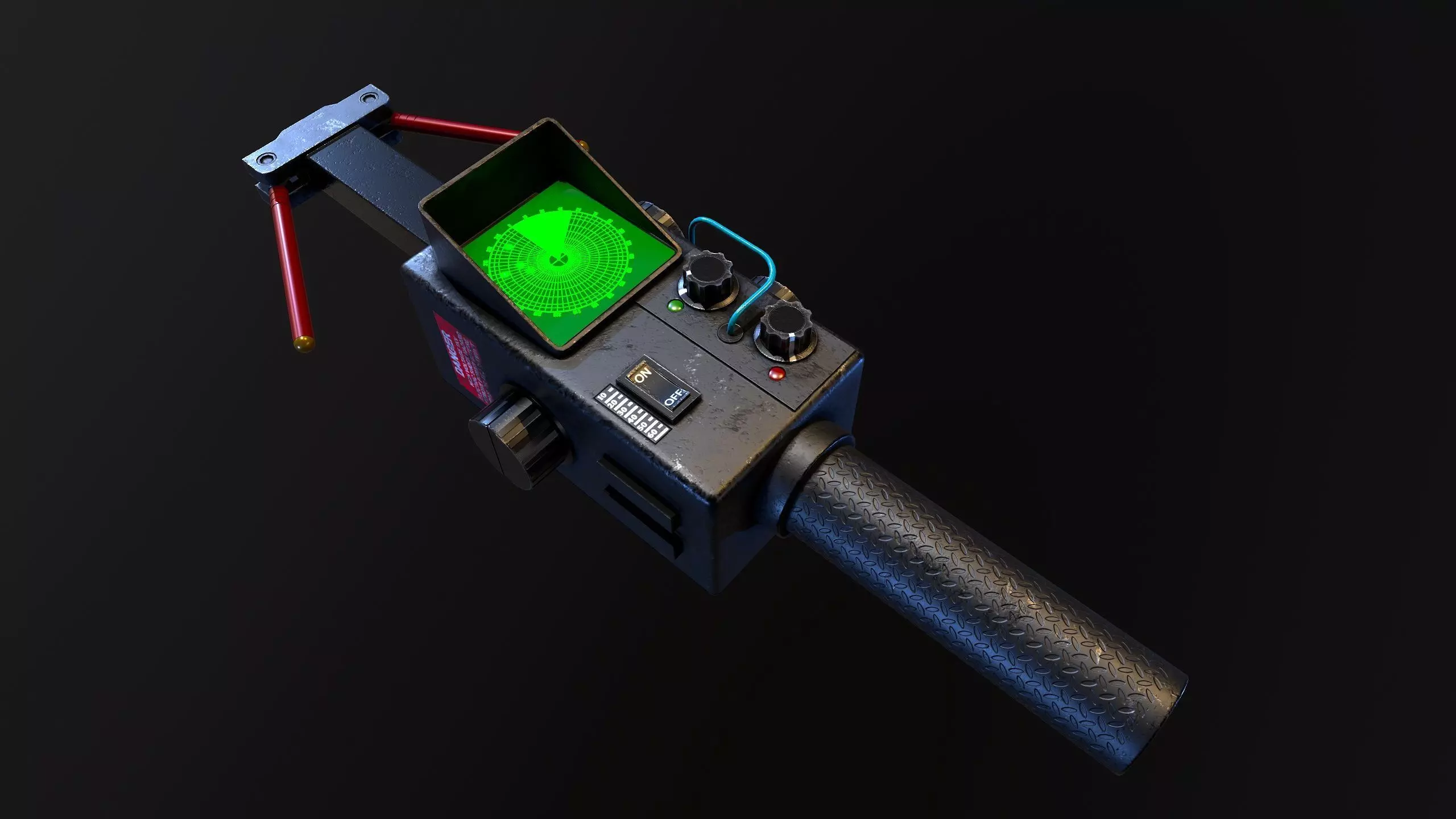 PKE Meter Ghostbusters  3D model_0