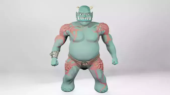 Orc for 3D game or animation - NOT RIGGED