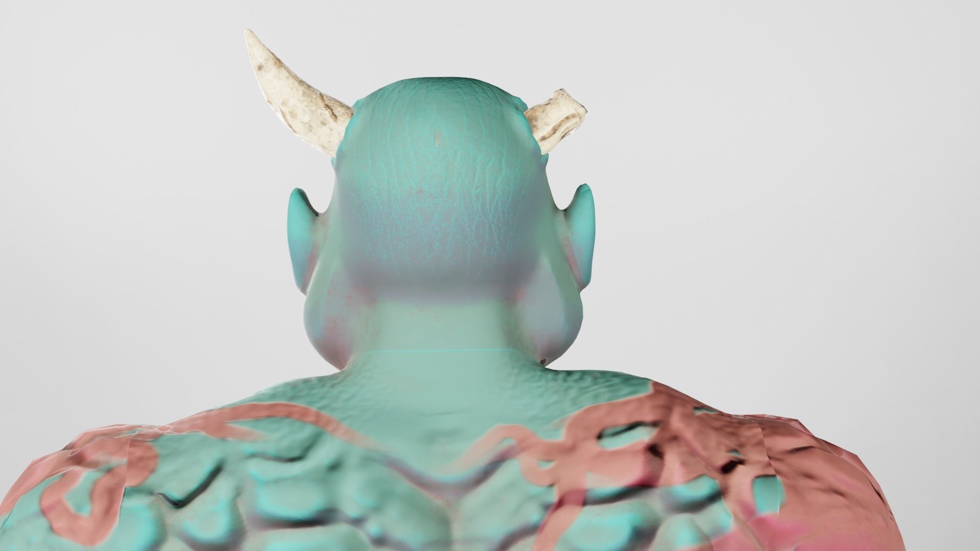 Orc for 3D game or animation - NOT RIGGED Low-poly 3D model_8