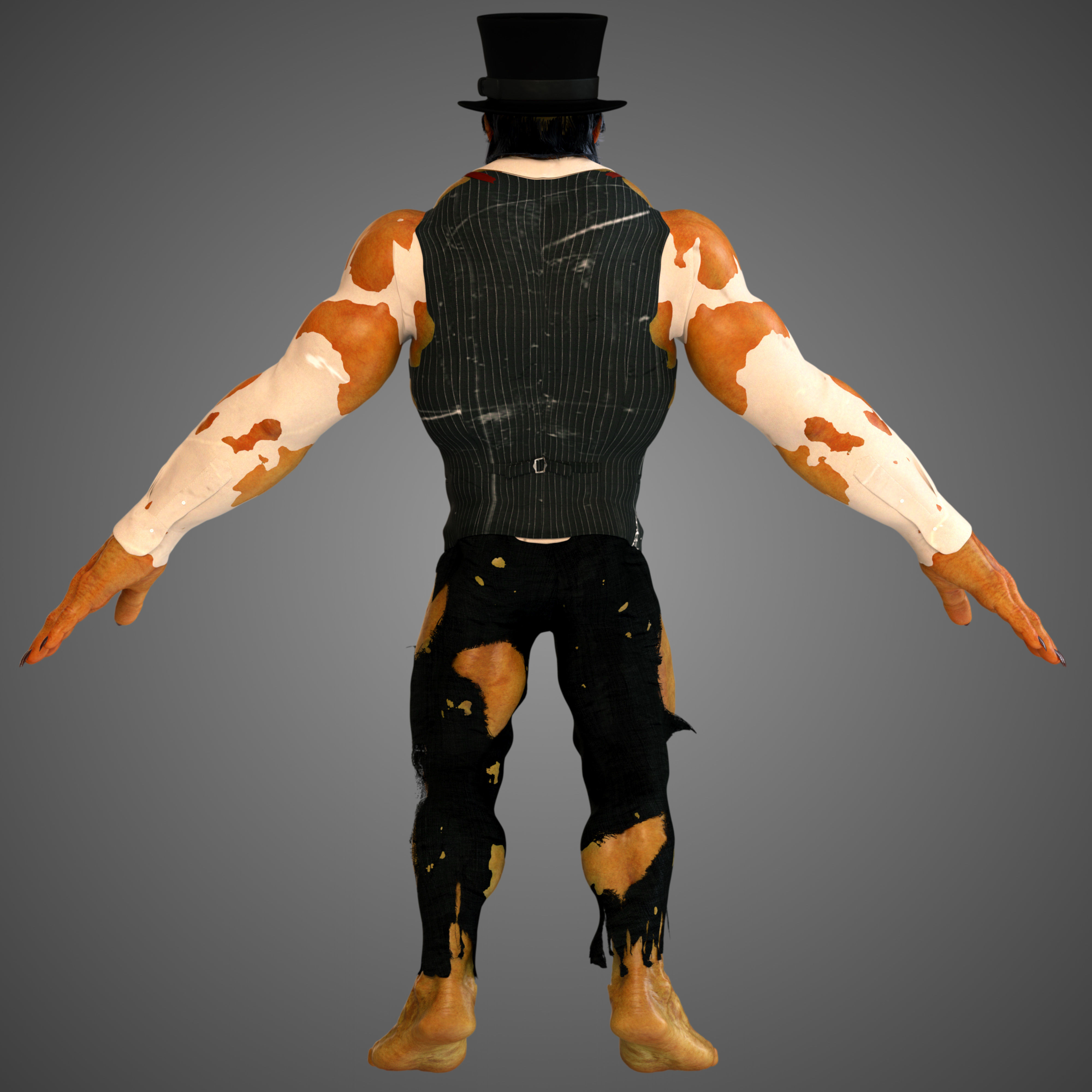 Mr Hyde - Dr Jekyll 3D model_9