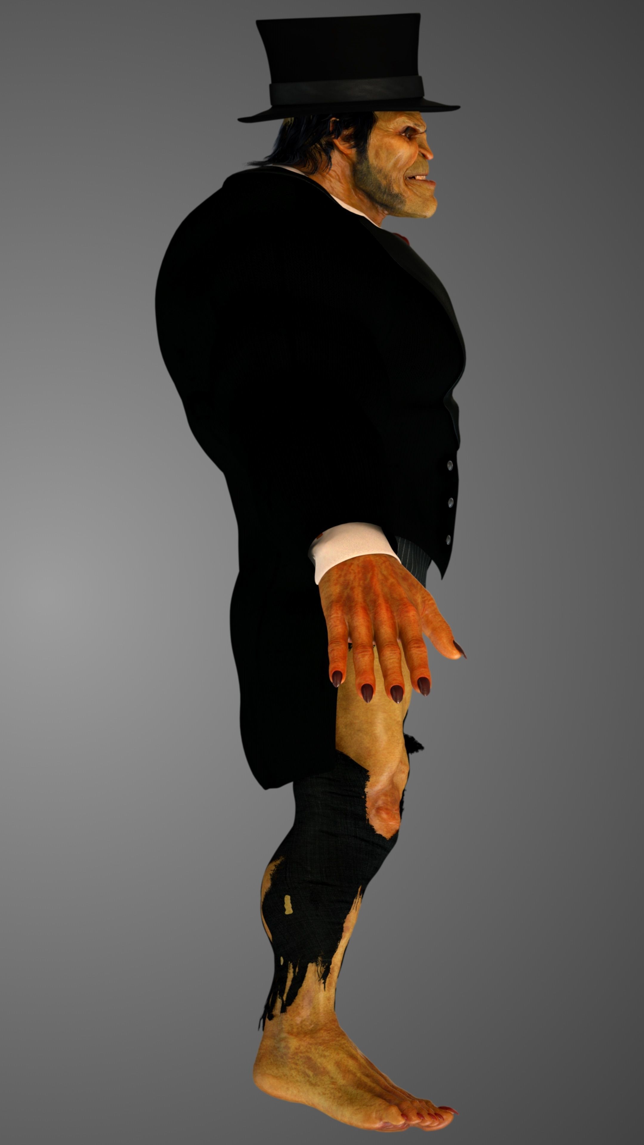 Mr Hyde - Dr Jekyll 3D model_6