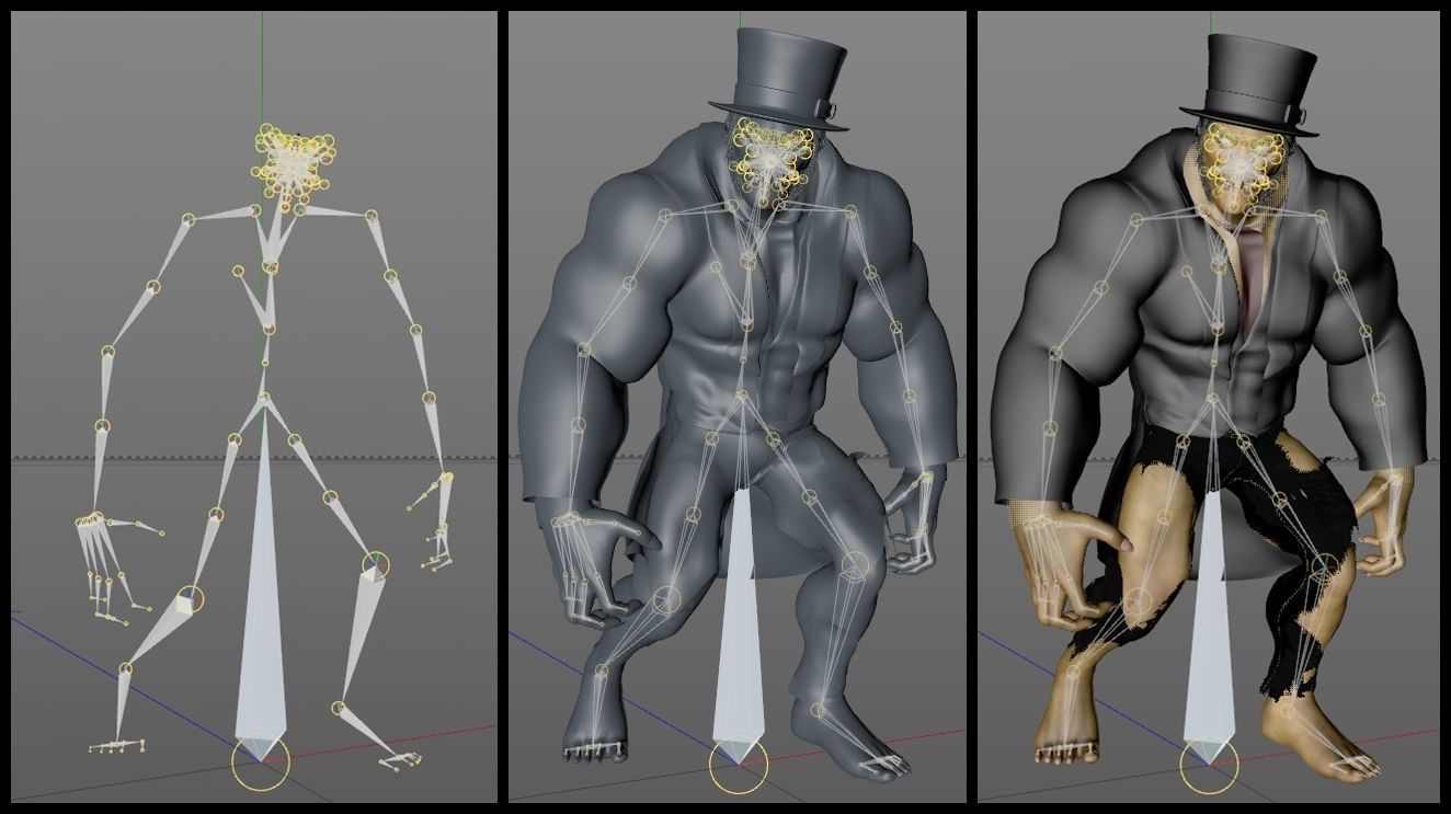 Mr Hyde - Dr Jekyll 3D model_11