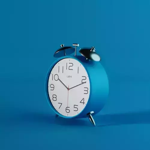 3D clock alarm