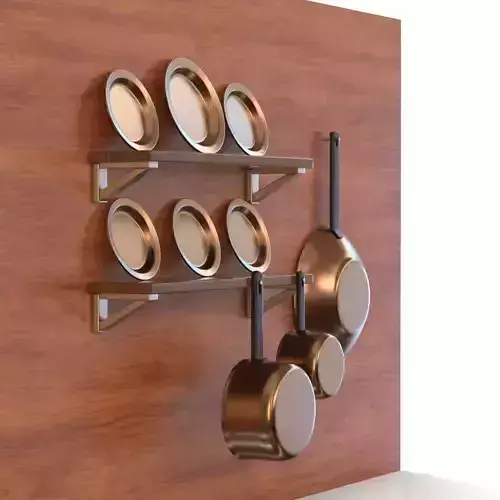 PLATES AND SAUCEPANS