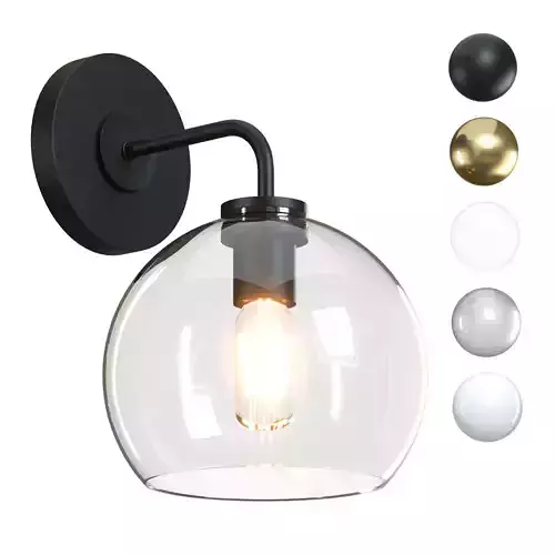 Crate and Barrel - Arren Round Wall Light