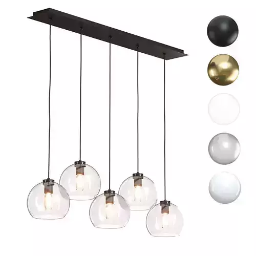 Crate and Barrel - Arren Linear Round Pendant