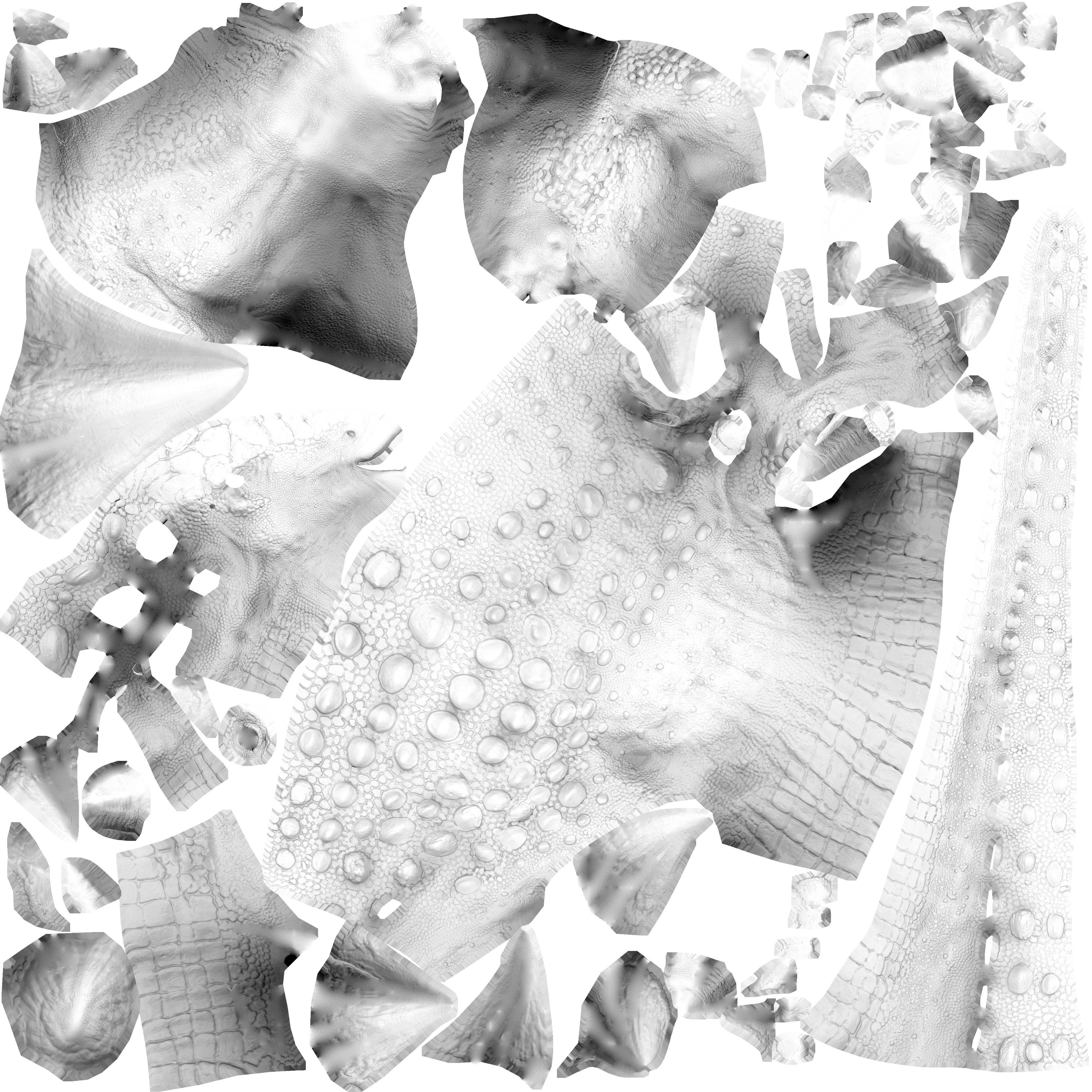 Sauropelta dinosaur Low-poly 3D model_13