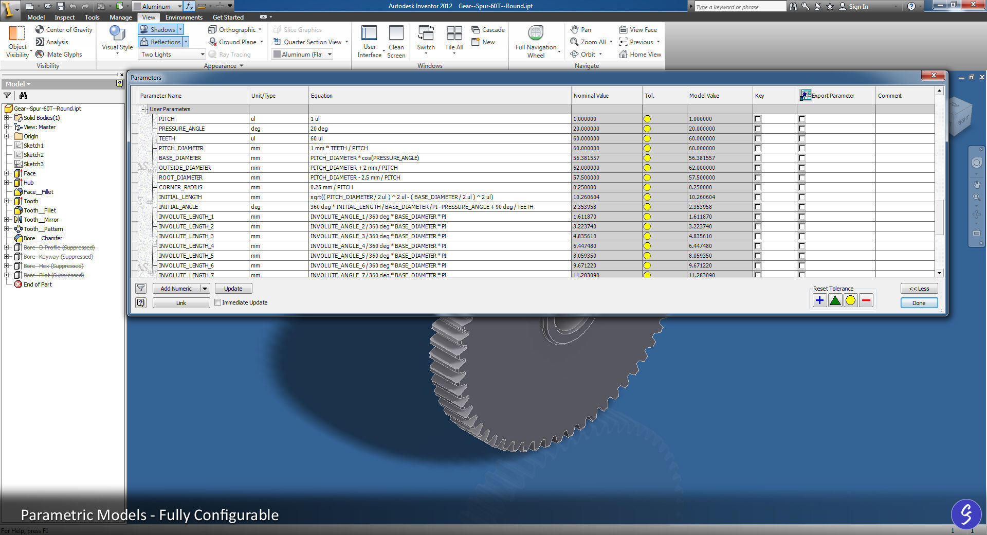 60-Tooth Spur Gear 03 3D print model_22