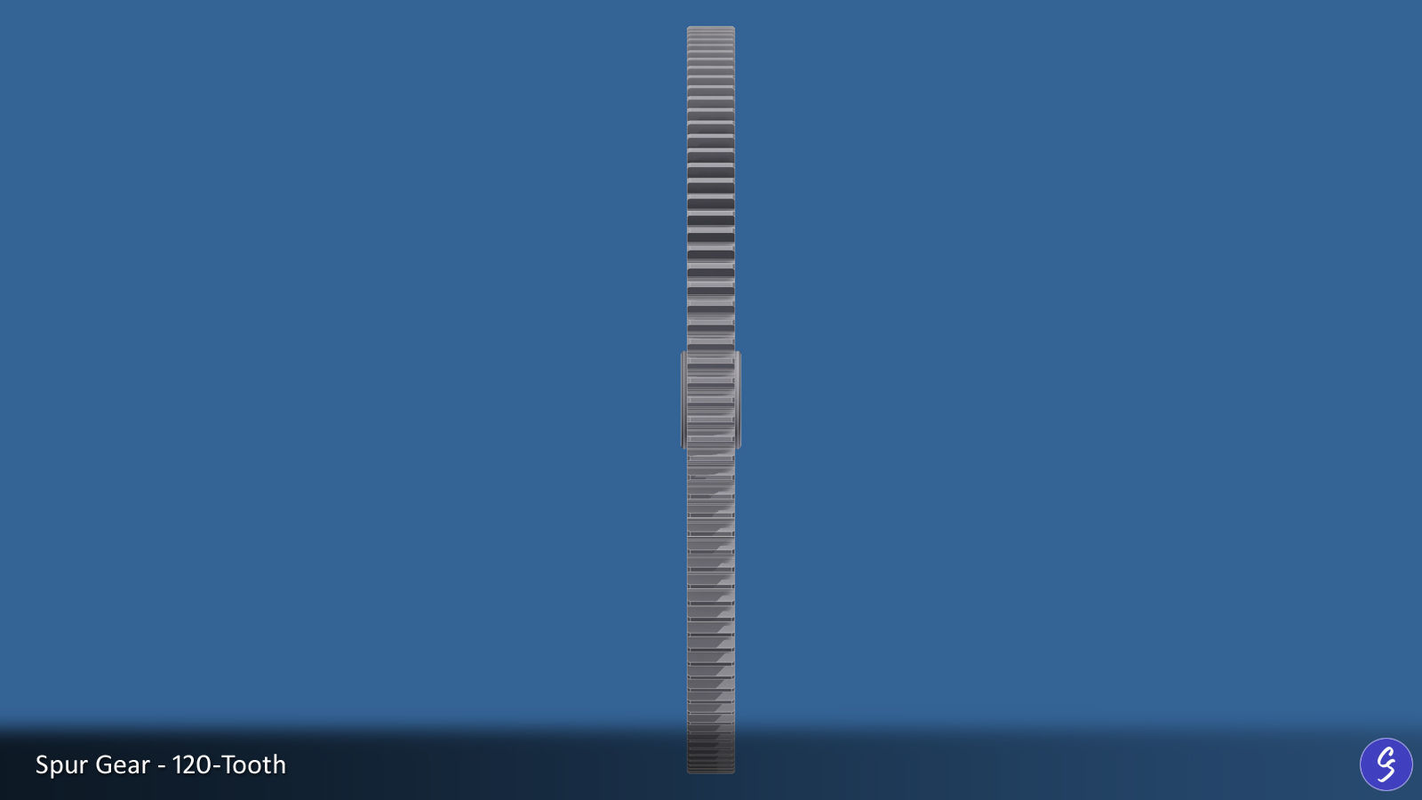 120-Tooth Spur Gear 03 3D print model_20