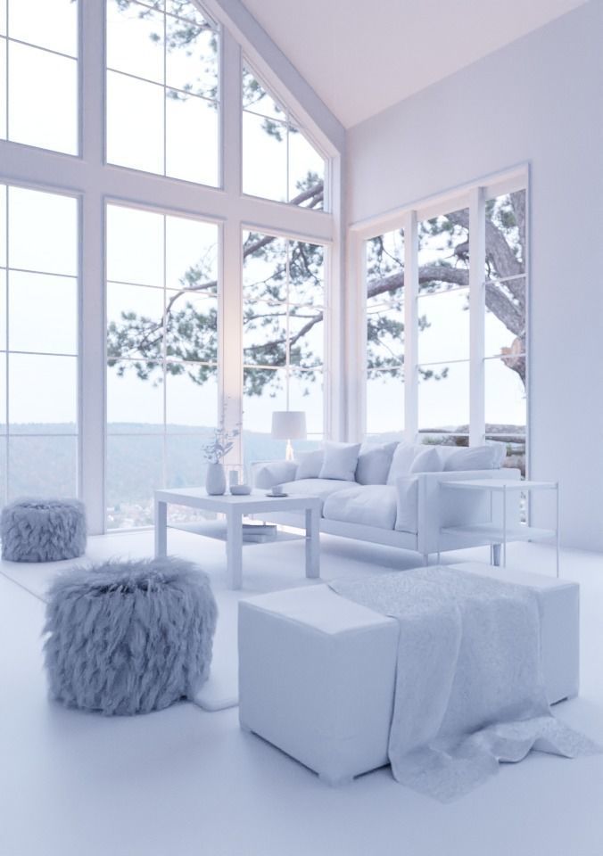 Living room 3D model_1