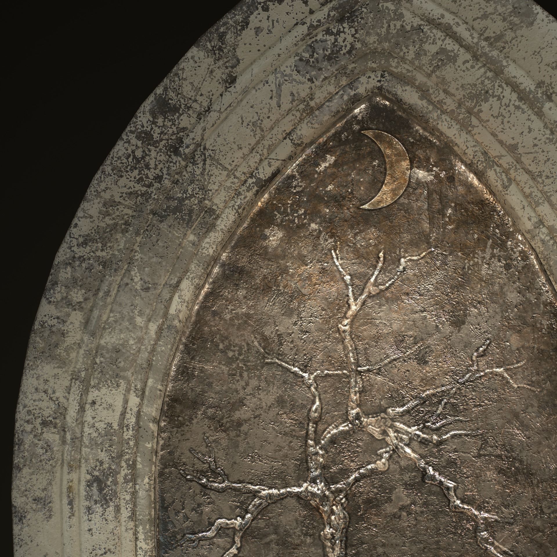 Medieval Door Low-poly 3D model_31