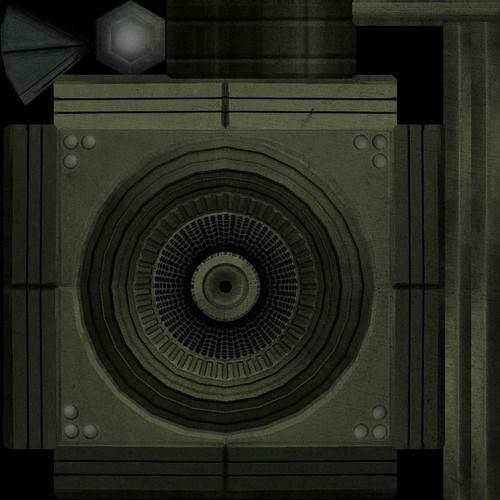 Animated Industrial Fan Low Poly Free low-poly 3D model_18