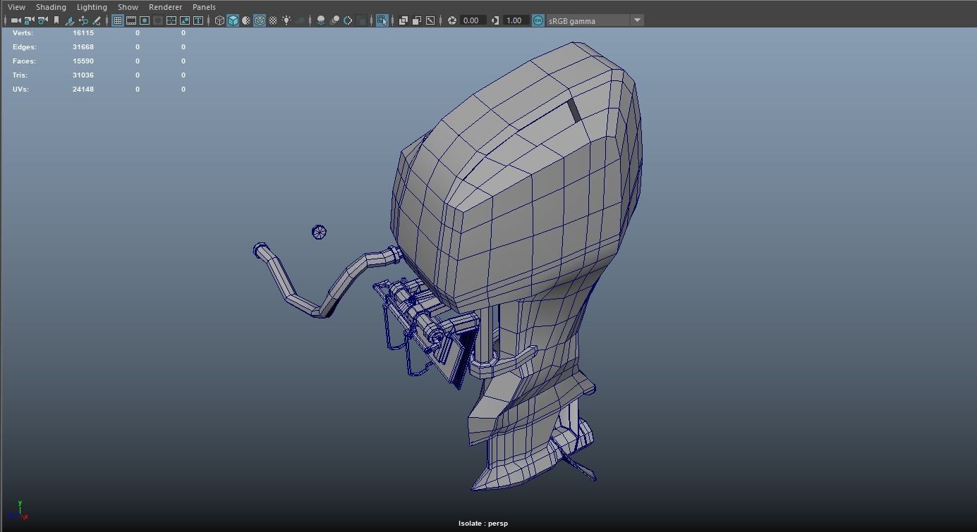 Speedboat Indomita II 3D model_20