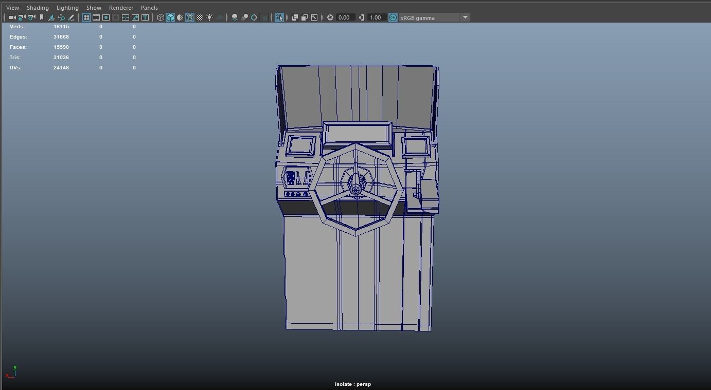 Speedboat Indomita II 3D model_18